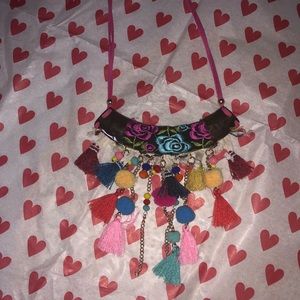 Embroidery neckless from mexico